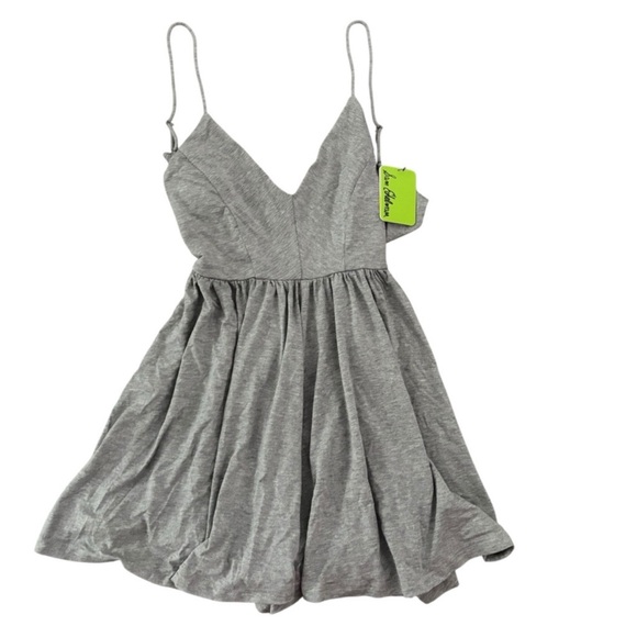 NWT Sam Edelman Gray Keyhole-Back Romper – Size Medium - Picture 7 of 9